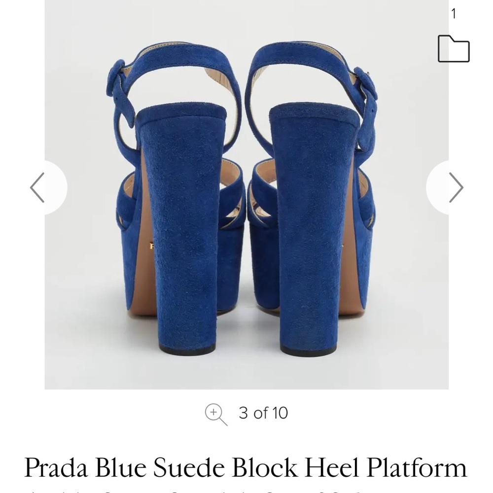 Prada Platform Pumps - image 3